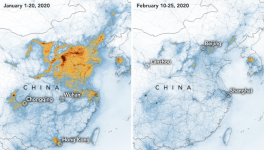 来自太空的发现：中国空气中的二氧化氮含量显著下降