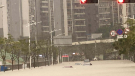 南宁暴雨导致严重内涝