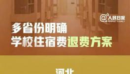 6省份已明确学生住宿费怎么退 未住宿学生酌情退费