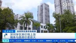 深圳学区房 仅隔一条街单价差8万！